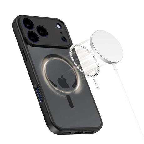 iPhone 17 Pro Tech-Protect BasicMag Hybrid Cover - MagSafe Kompatibel - Mat Sort