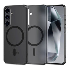 Samsung Galaxy S25 Tech-Protect MagSlim Cover - MagSafe Kompatibel - Mat Sort