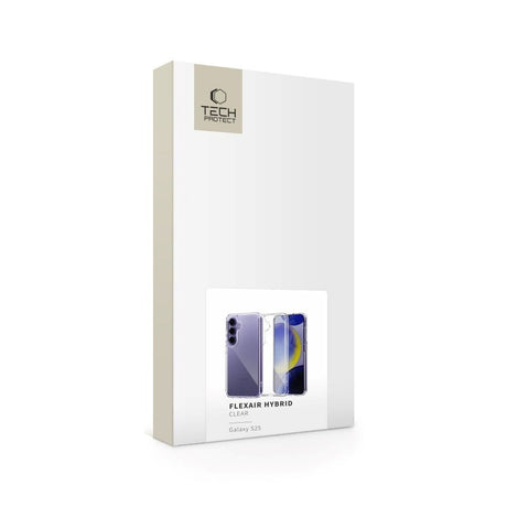 Samsung Galaxy S25 Tech-Protect Flexair Hybrid Cover - Gennemsigtig