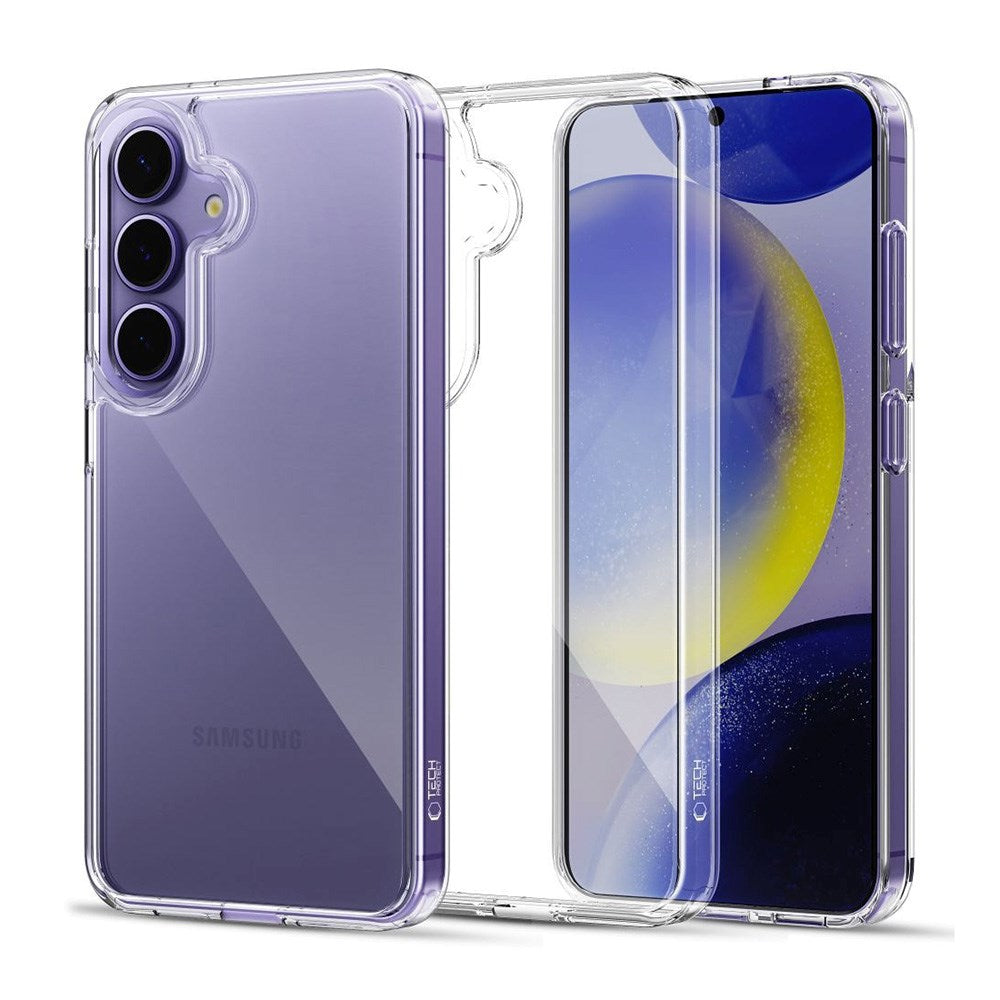 Samsung Galaxy S25 Tech-Protect Flexair Hybrid Cover - Gennemsigtig