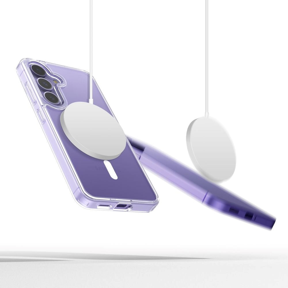 Samsung Galaxy S25 Tech-Protect Flexair Hybrid Cover - MagSafe Kompatibel - Gennemsigtig