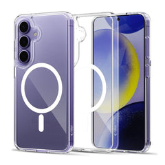 Samsung Galaxy S25 Tech-Protect Flexair Hybrid Cover - MagSafe Kompatibel - Gennemsigtig