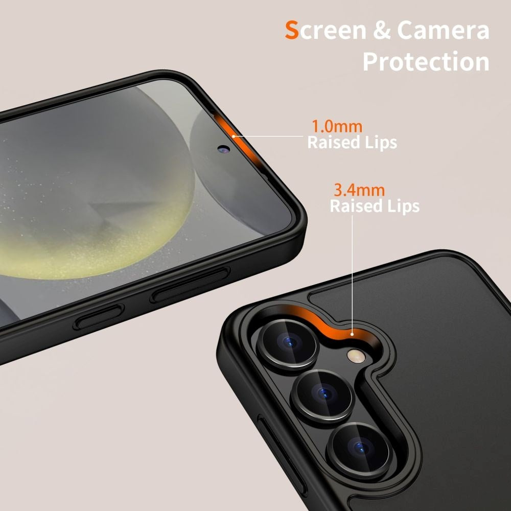 Samsung Galaxy S25 Tech-Protect Magmat Cover - Mat Sort