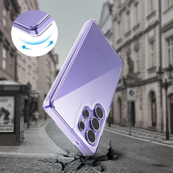 Samsung Galaxy S25 Ultra Tech-Protect Flexair Hybrid Cover - Gennemsigtig