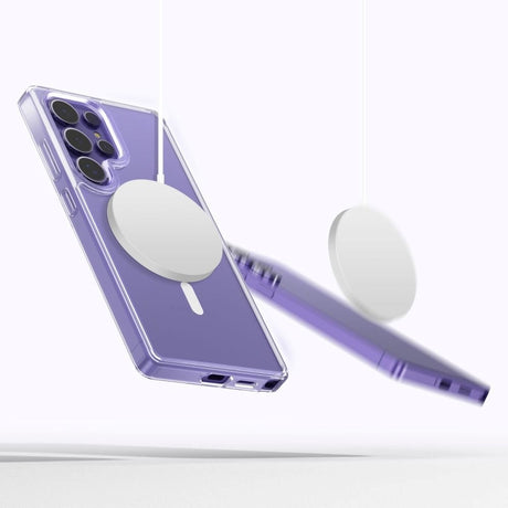 Samsung Galaxy S25 Ultra Tech-Protect Flexair Hybrid Cover - MagSafe Kompatibel - Gennemsigtig