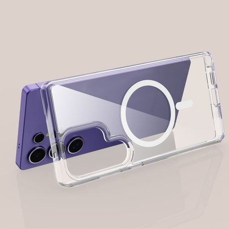Samsung Galaxy S25 Ultra Tech-Protect Flexair Hybrid Cover - MagSafe Kompatibel - Gennemsigtig