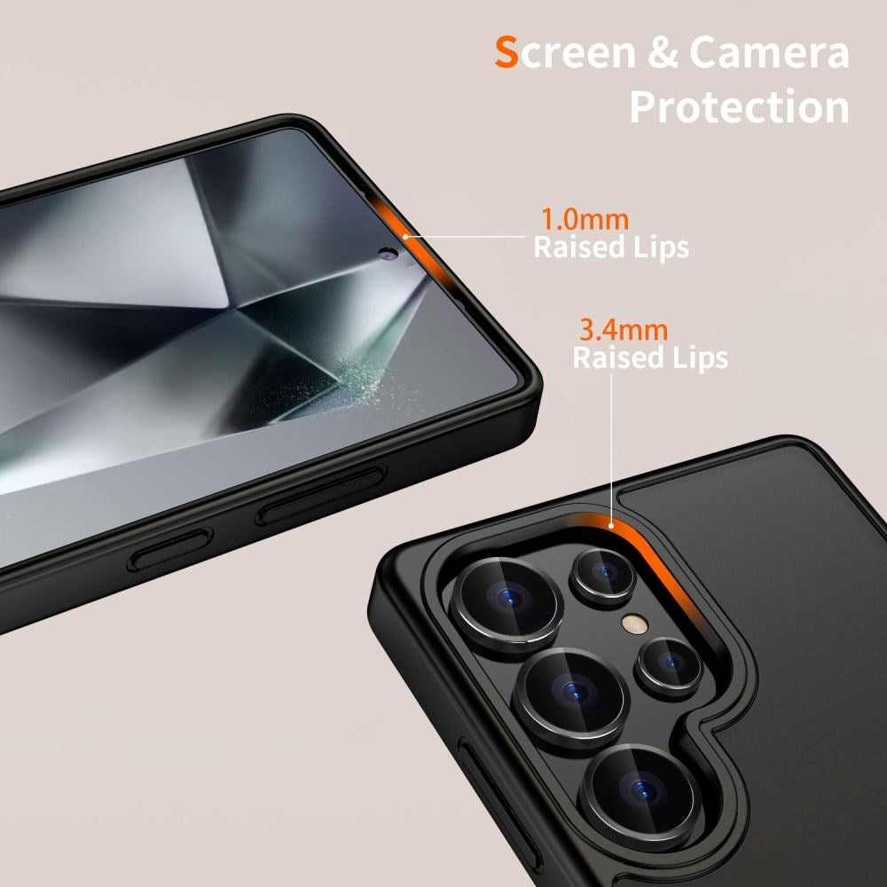 Samsung Galaxy S25 Ultra Tech-Protect Magmat Cover - Mat Sort