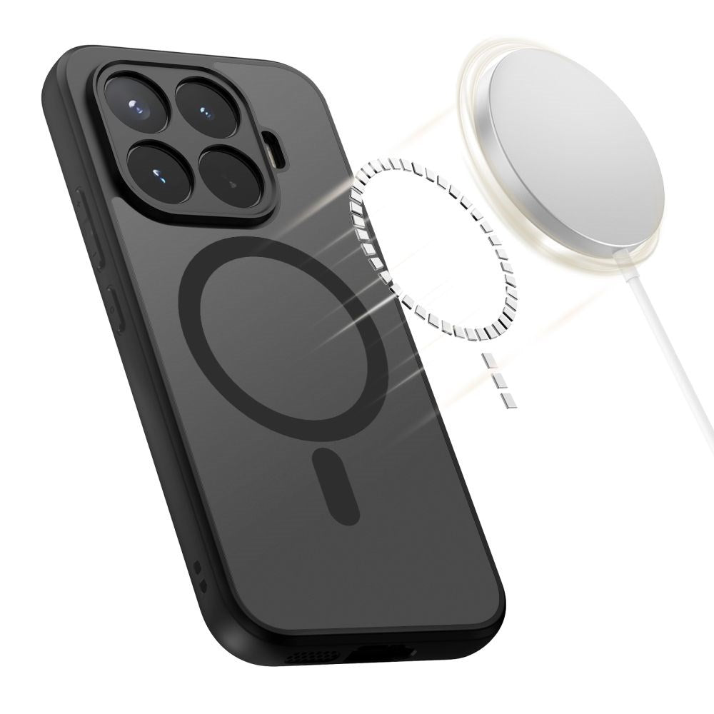 Xiaomi 17T Tech-Protect MagMat Hybrid Cover - MagSafe Kompatibel - Sort