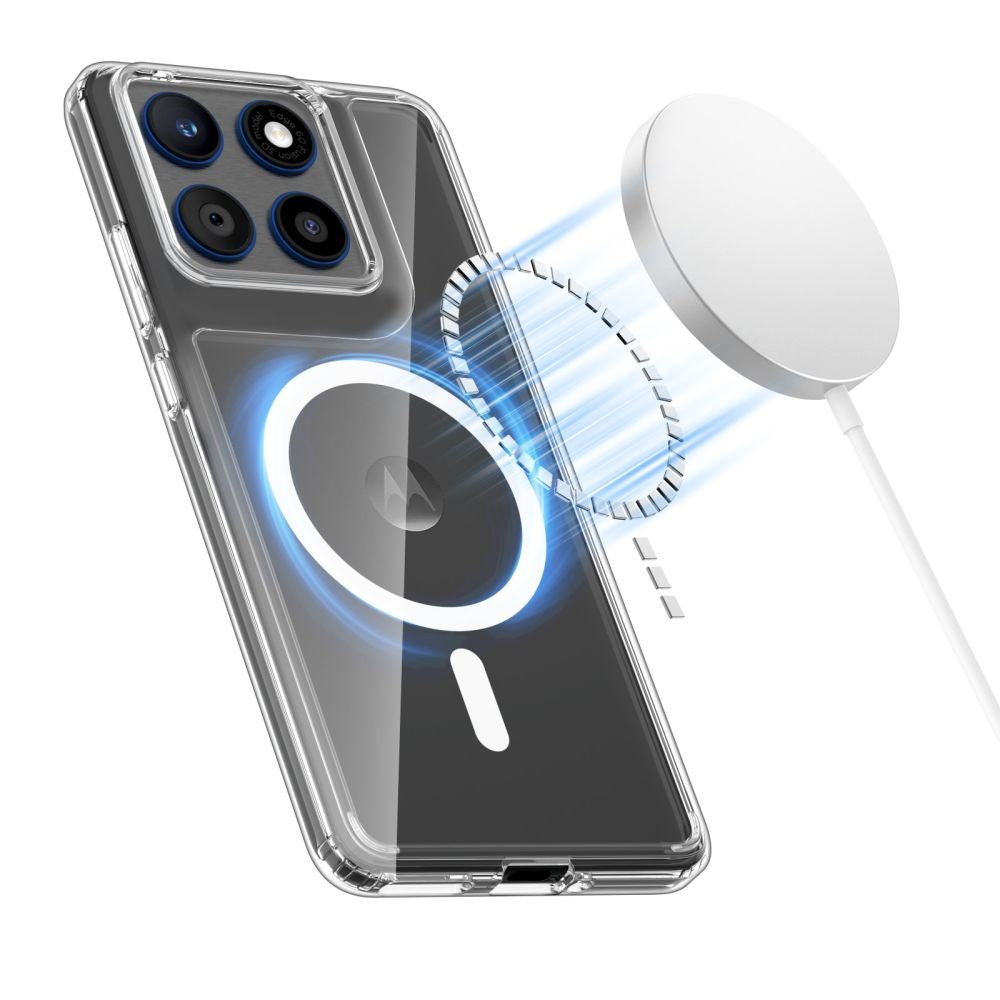 Motorola Edge 70 Tech-Protect FlexAir Hybrid Cover - MagSafe Kompatibel - Gennemsigtig
