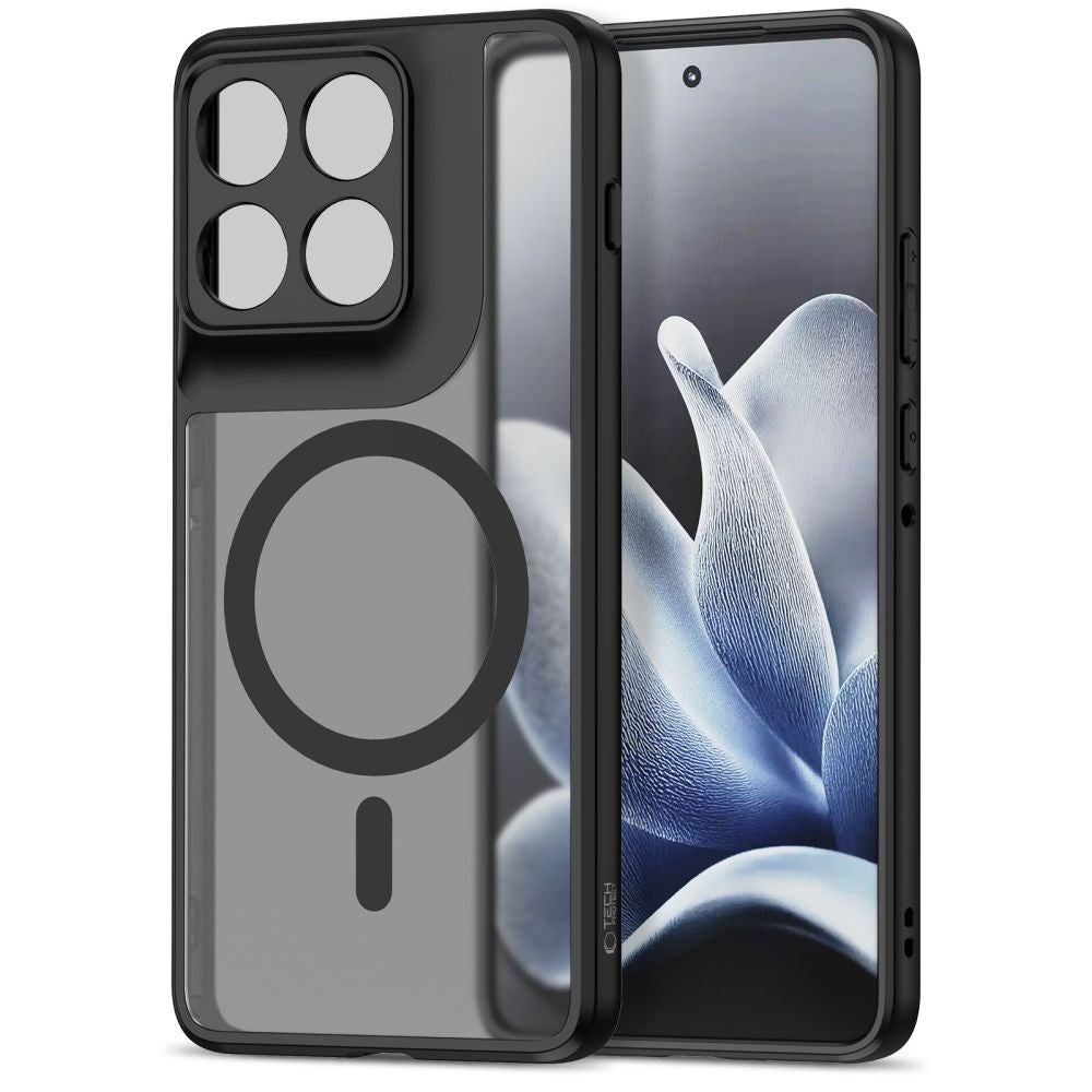 Motorola Edge 70 Tech-Protect MagMat Hybrid Cover - MagSafe Kompatibel - Sort