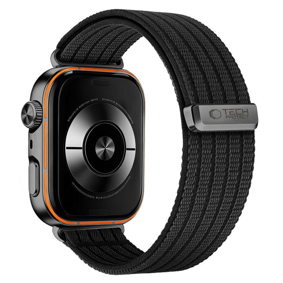Huawei Watch Fit 5 Pro / 5 / 4 Pro / 4 / 3 Tech-Protect Nylon Rem - Sort