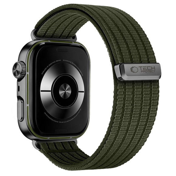 Huawei Watch Fit 5 Pro / 5 / 4 Pro / 4 / 3 Tech-Protect Nylon Rem - Grøn