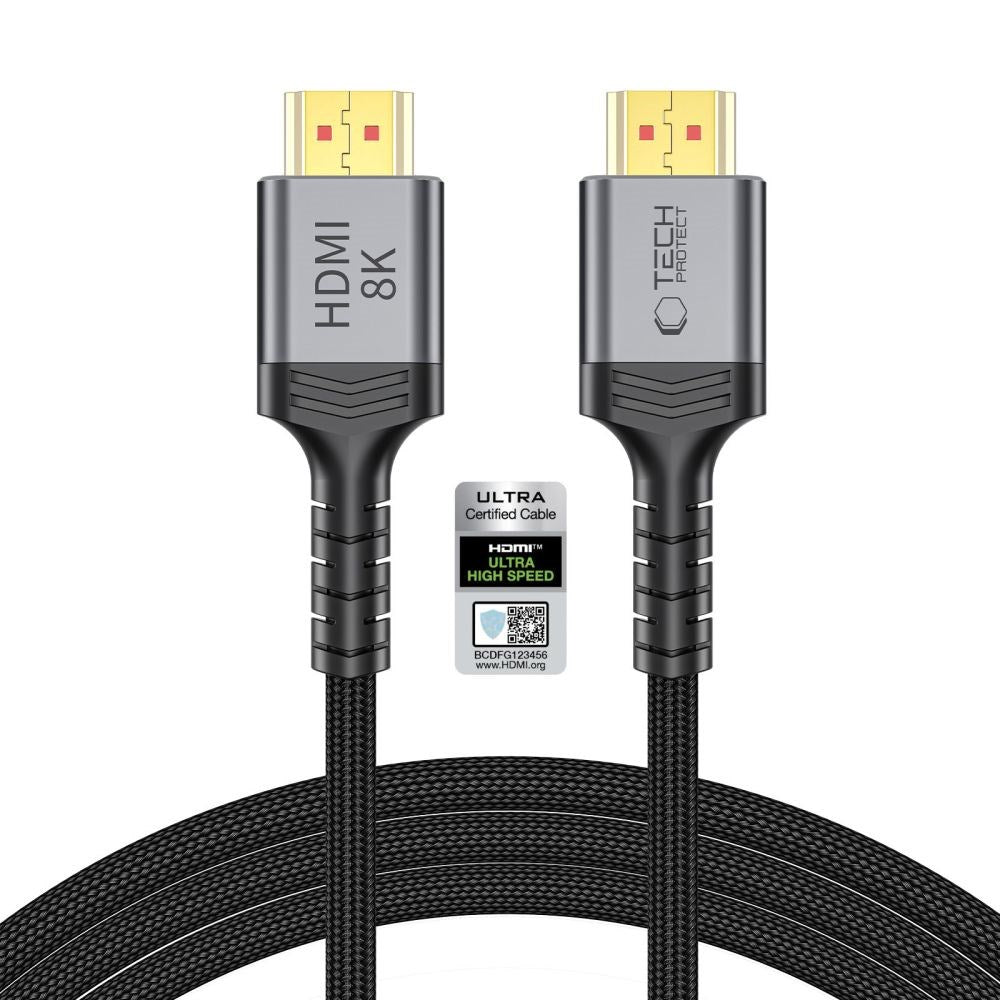 Tech-Protect UltraBoost HDMI til HDMI Kabel - 2m - Sort