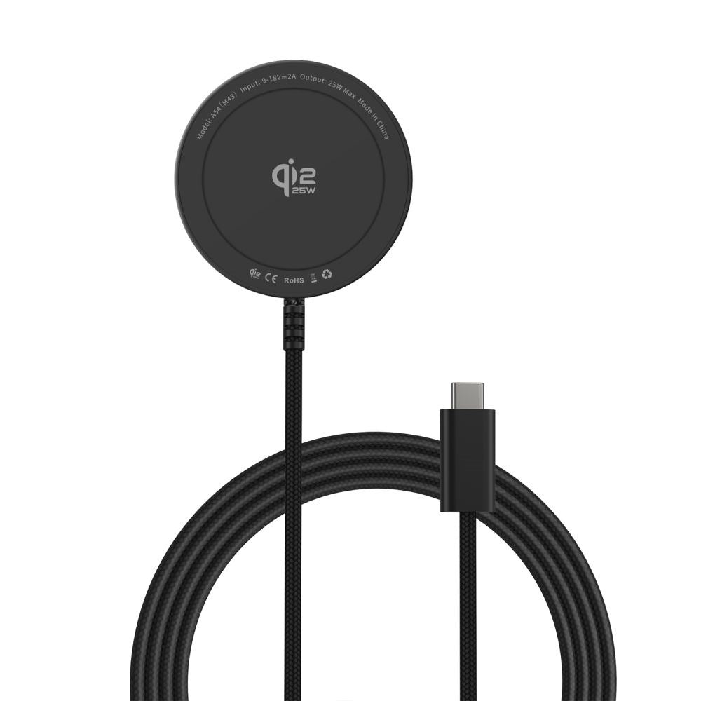 Trådløs MagSafe Oplader Tech-Protect A54 25W - Sort