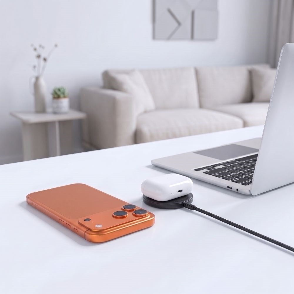 Trådløs MagSafe Oplader Tech-Protect A54 25W - Sort