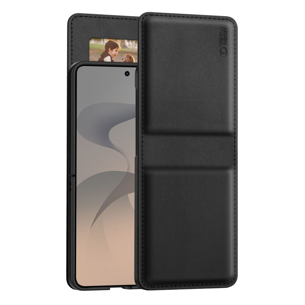 Samsung Galaxy Z Flip8 Tech-Protect Wallet Flip Cover - Sort