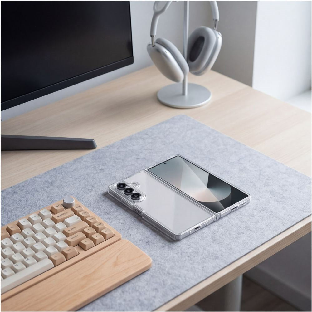 Samsung Galaxy Z Fold8 Ultra Tech-Protect Flexair Hybrid Cover - Gennemsigtig
