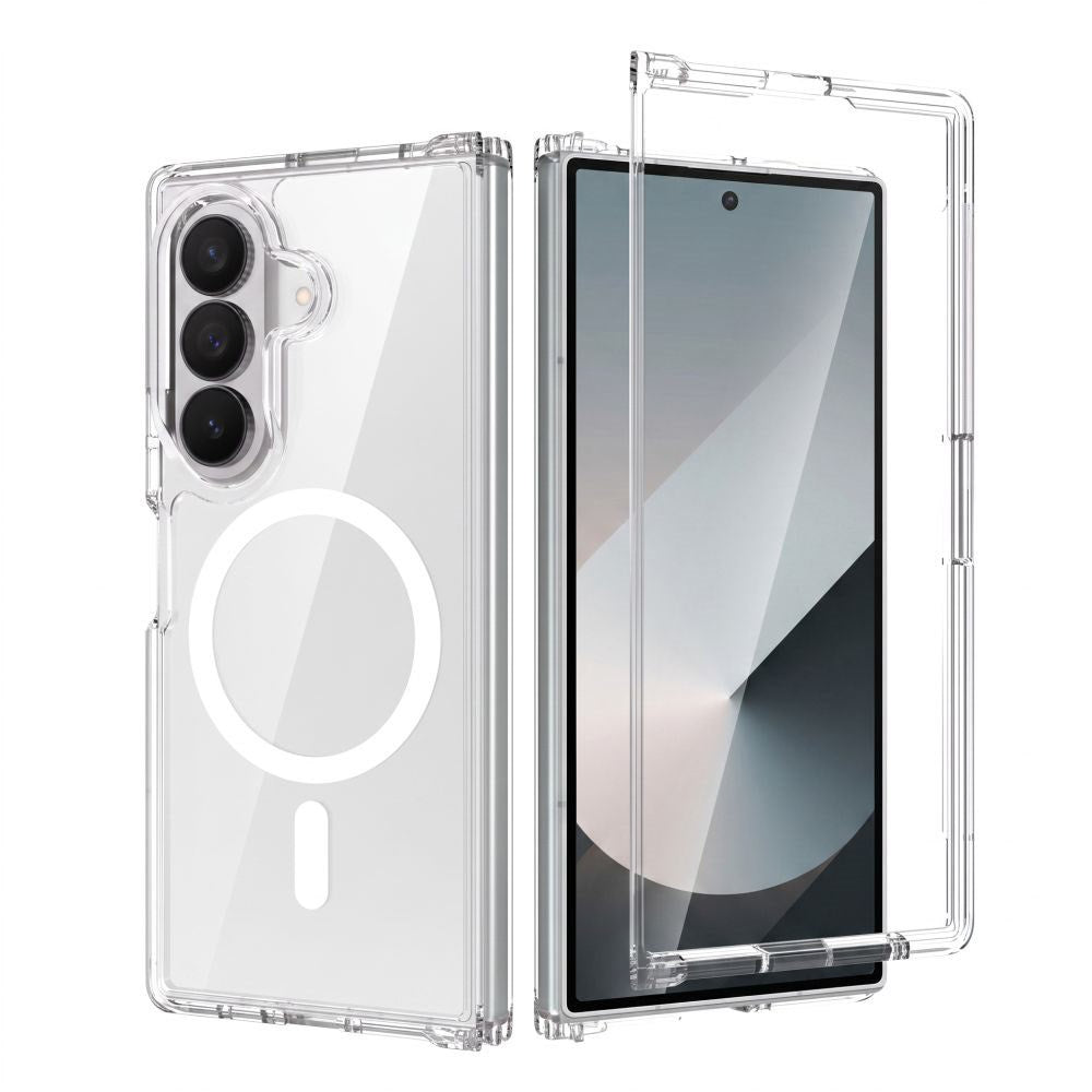 Samsung Galaxy Z Fold8 Ultra Tech-Protect Flexair Hybrid Cover - MagSafe Kompatibel - Gennemsigtig