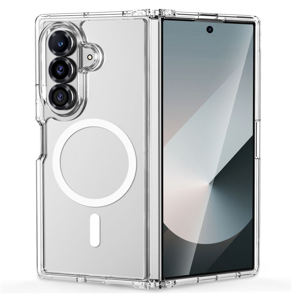 Samsung Galaxy Z Fold8 Ultra Tech-Protect Flexair Hybrid Cover - MagSafe Kompatibel - Gennemsigtig