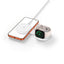 Trådløs 2-i-1 MagSafe Oplader Tech-Protect A55 25W - Hvid