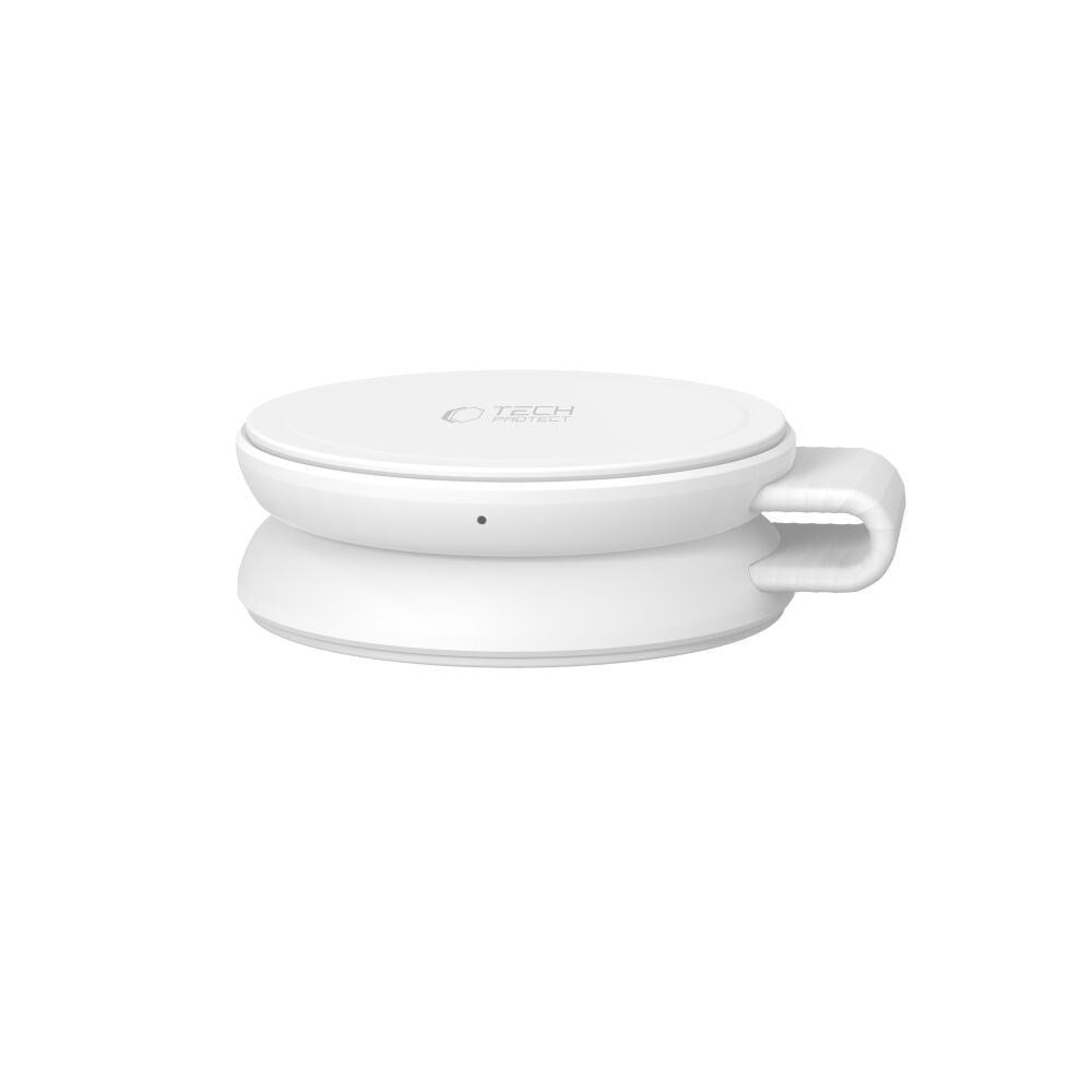 Trådløs 2-i-1 MagSafe Oplader Tech-Protect A55 25W - Hvid
