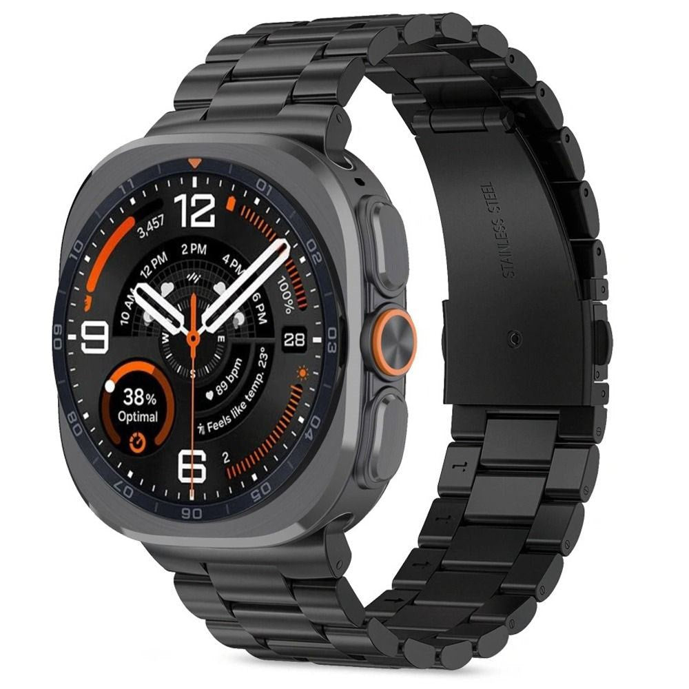 Samsung Galaxy Watch Ultra 2 / Ultra (47mm) Tech-Protect Stainless Steel Urrem - Sort