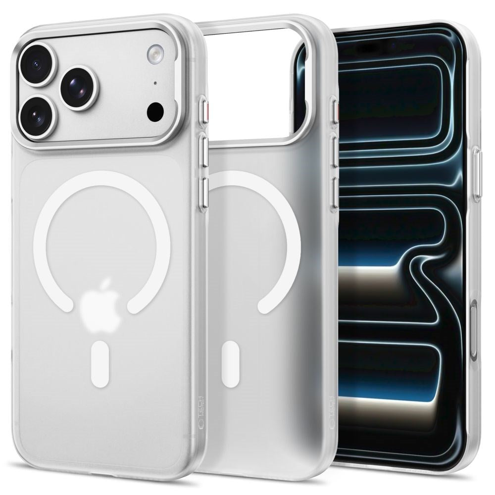 iPhone 18 Pro / 17 Pro Tech-Protect MagZero Cover - MagSafe Kompatibel - Matte White