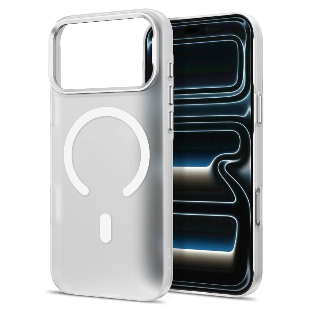 iPhone 18 Pro Max / 17 Pro Max Tech-Protect MagZero Cover - MagSafe Kompatibel - Matte White