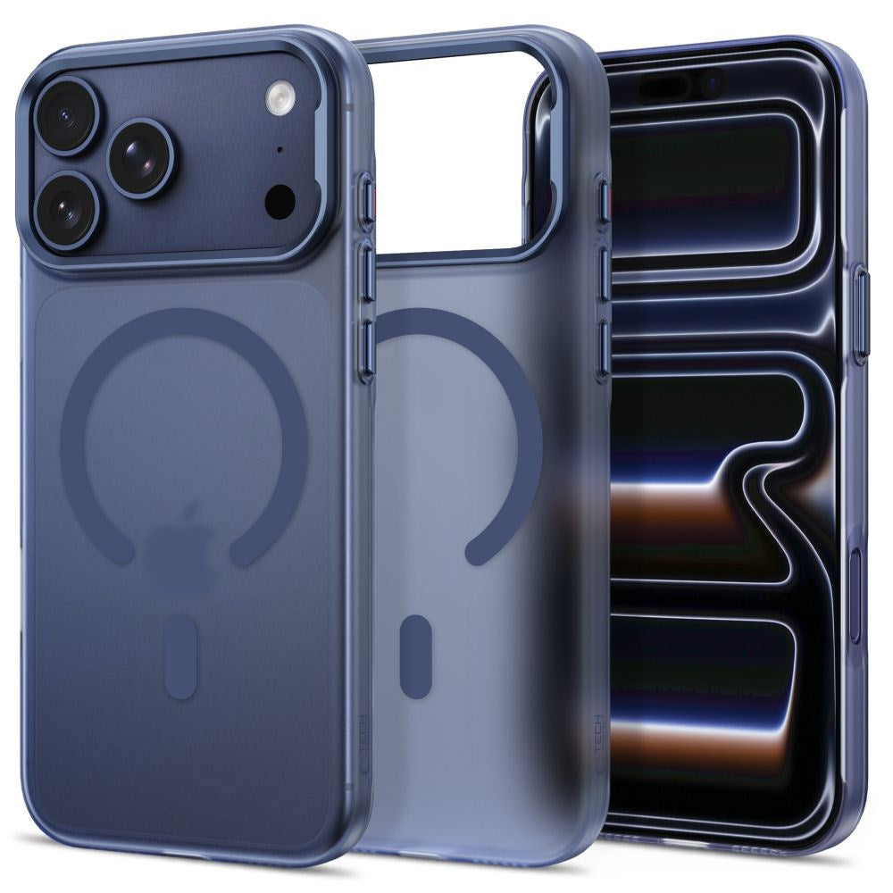 iPhone 18 Pro Max / 17 Pro Max Tech-Protect MagZero Cover - MagSafe Kompatibel - Matte Deep Blue