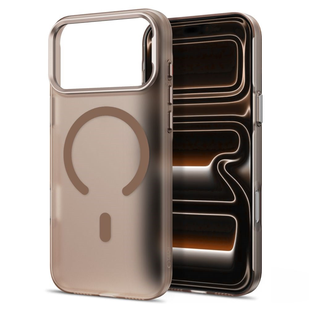 iPhone 18 Pro Max / 17 Pro Max Tech-Protect MagZero Cover - MagSafe Kompatibel - Matte Desert Gold