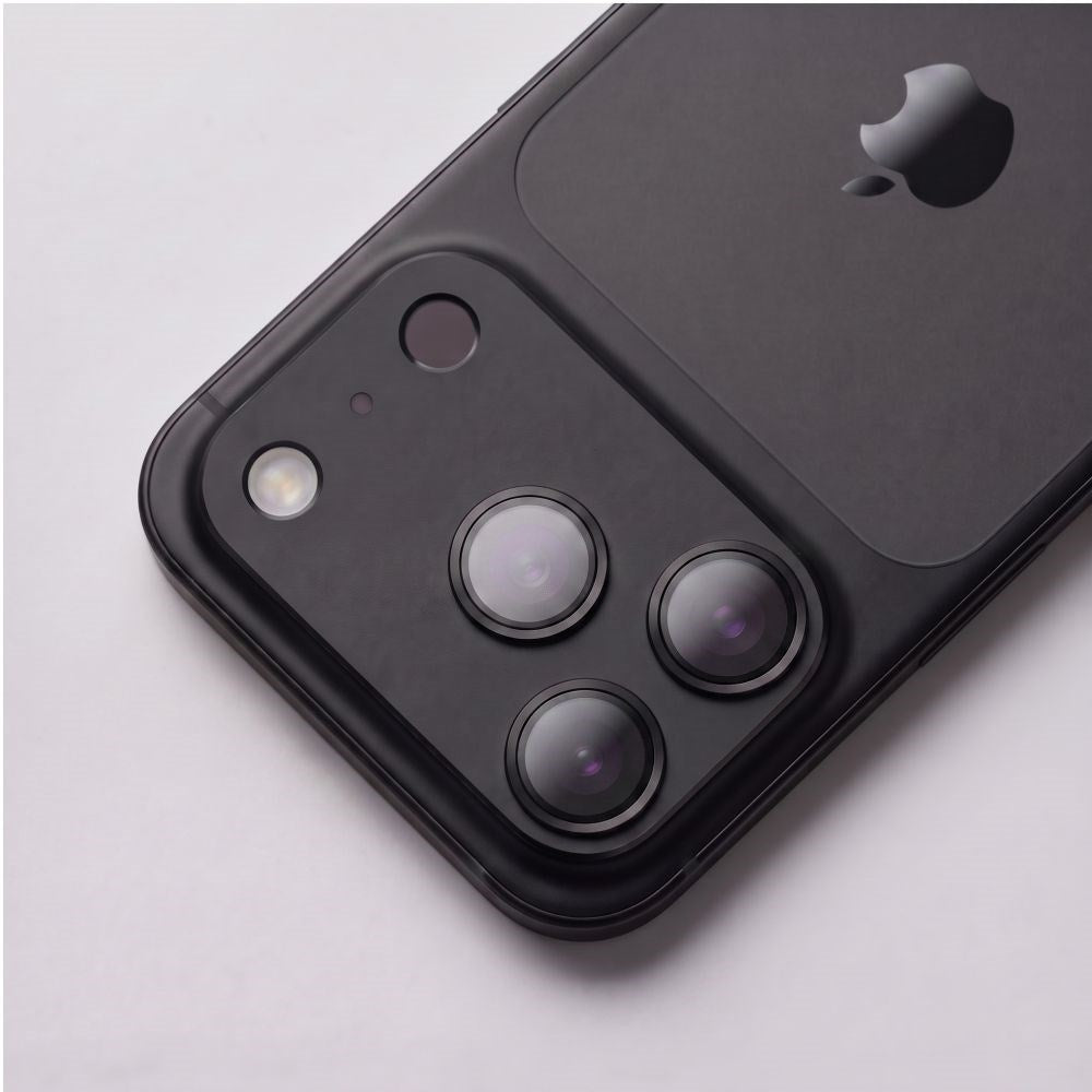 iPhone 18 Pro Tech-Protect CamFull Fit+ Kameralinsebeskyttelsesglas - Sort