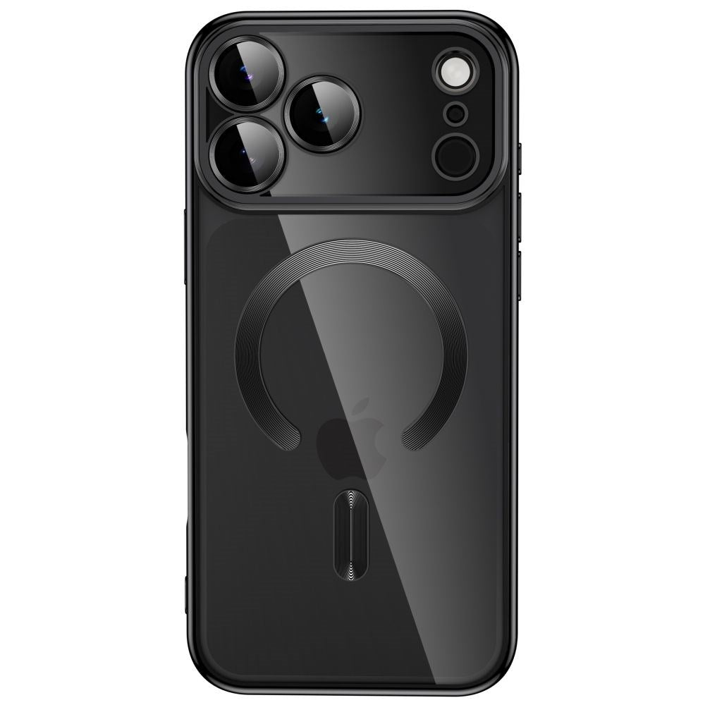 iPhone 18 Pro Max / 17 Pro Max Tech-Protect MagFlex Cover - MagSafe Kompatibel - Sort / Gennemsigtig