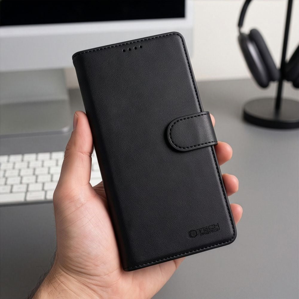 iPhone 18 Pro Max / 17 Pro Max Tech-Protect Wallet Flipcover - MagSafe Kompatibel - Sort