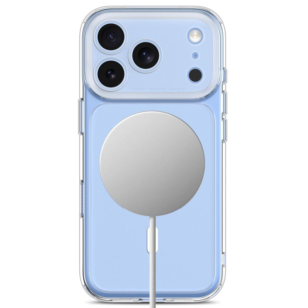 iPhone 18 Pro / 17 Pro Tech-Protect MagPeak CC Cover - MagSafe Kompatibel - Gennemsigtig