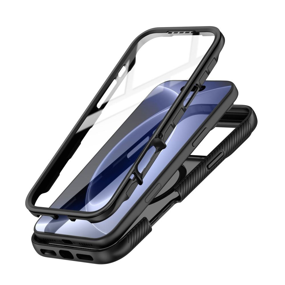 iPhone 18 Pro / 17 Pro Tech-Protect Defense Cover m Skærmbeskyttelse - MagSafe Kompatibel - Matte Black