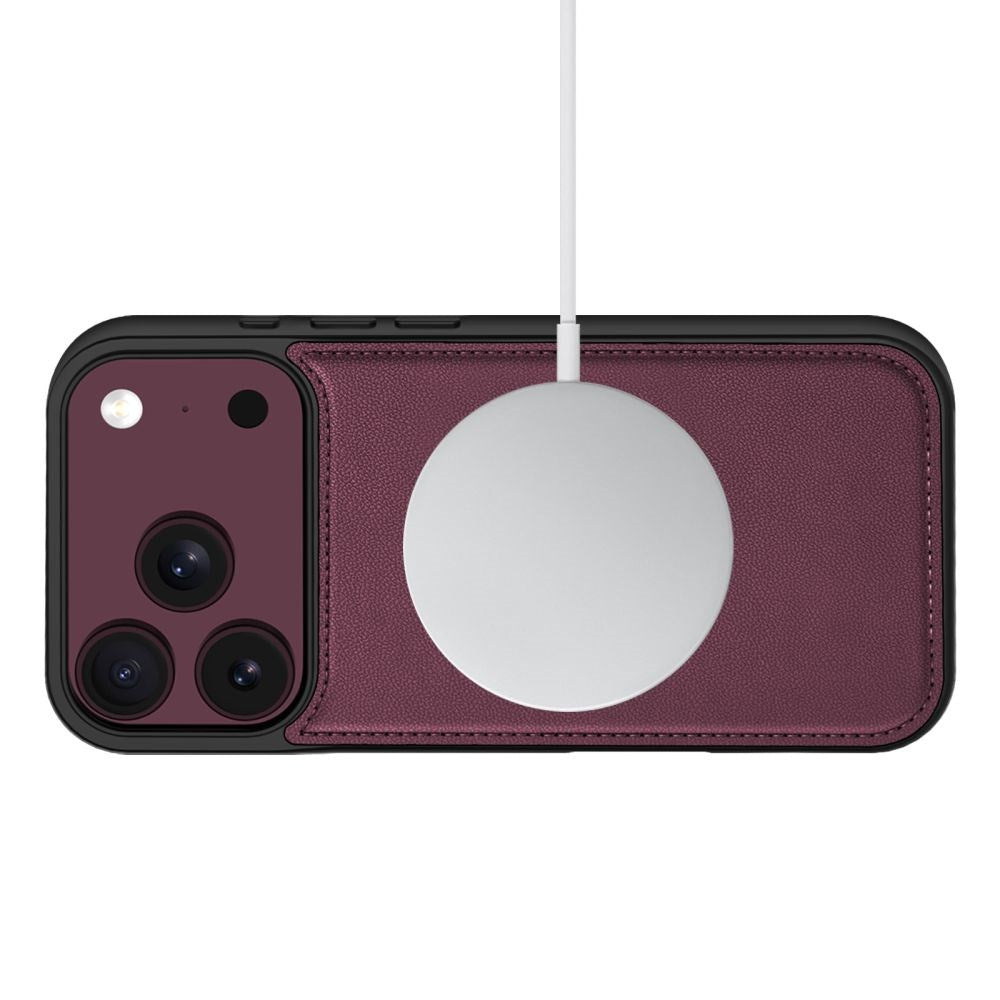 iPhone 18 Pro Max / 17 Pro Max Tech-Protect Wallet Flipcover - MagSafe Kompatibel - Rød