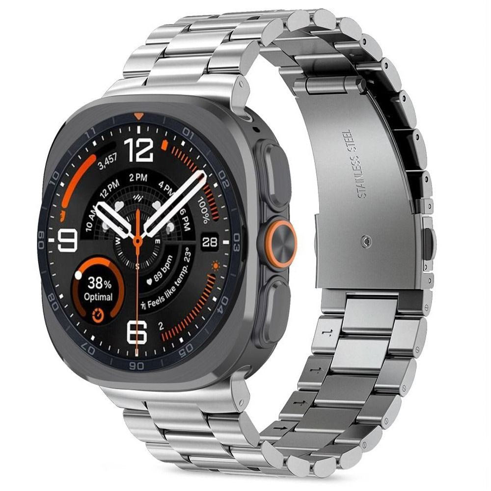 Samsung Galaxy Watch Ultra 2 / Ultra (47mm) Tech-Protect Stainless Steel Urrem - Sølv
