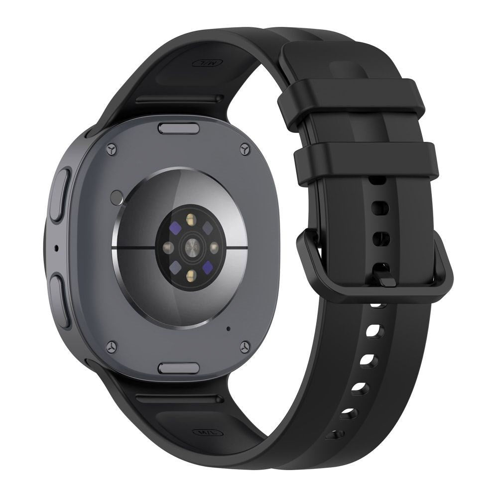 Samsung Galaxy Watch 8 / 9 / Classic (40 / 44 / 46mm) Tech-Protect Silicone Evo Urrem - Sort