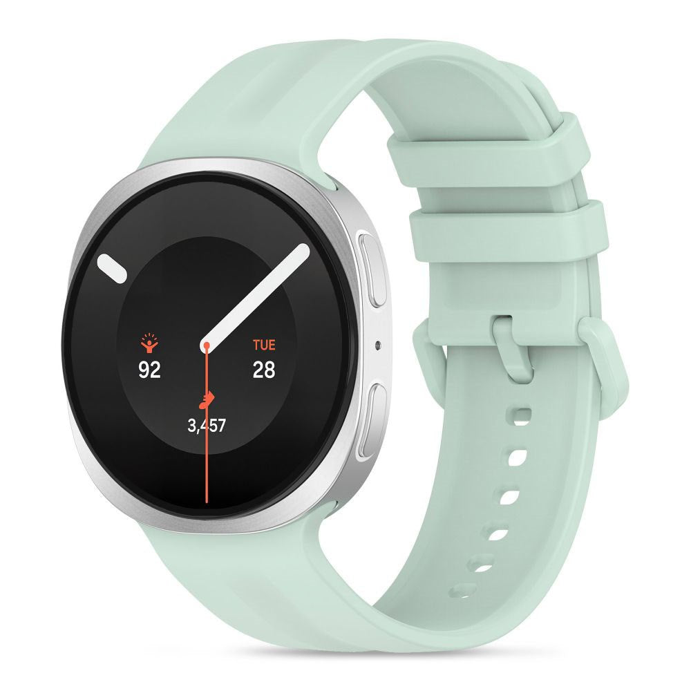 Samsung Galaxy Watch 8 / 9 / Classic (40 / 44 / 46mm) Tech-Protect Silicone Evo Urrem - Lysegrøn