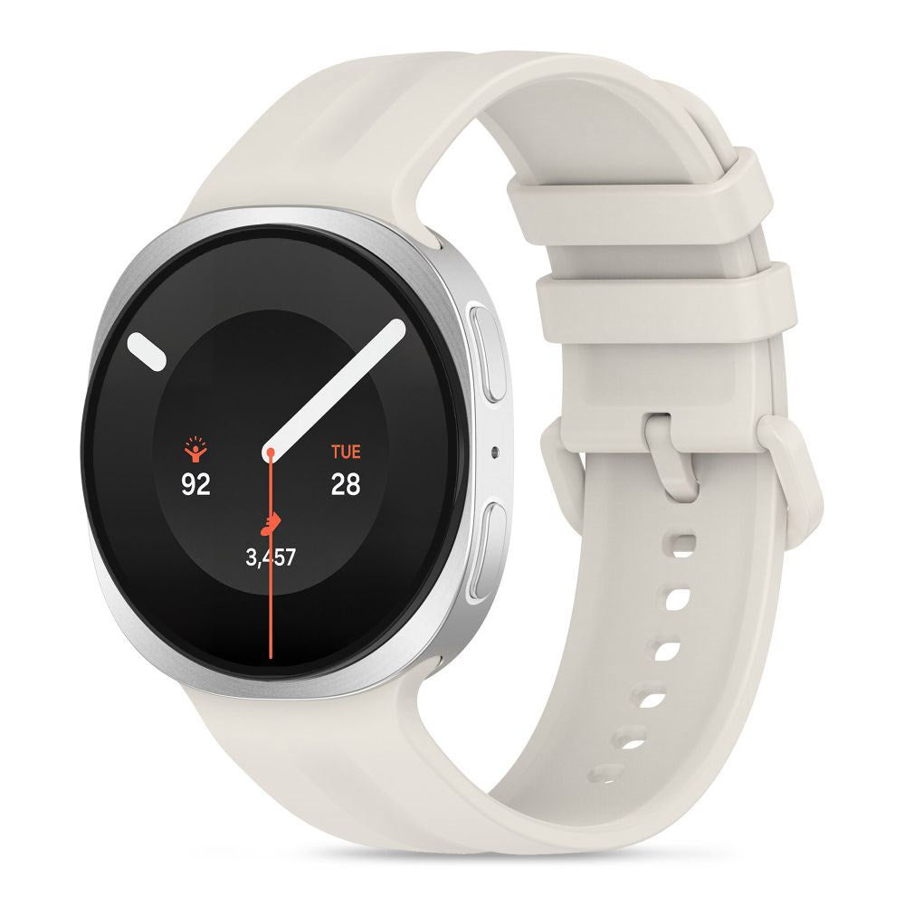 Samsung Galaxy Watch 8 / 9 / Classic (40 / 44 / 46mm) Tech-Protect Silicone Evo Urrem - Beige