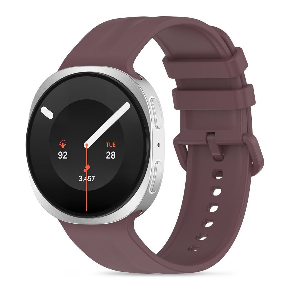Samsung Galaxy Watch 8 / 9 / Classic (40 / 44 / 46mm) Tech-Protect Silicone Evo Urrem - Lilla