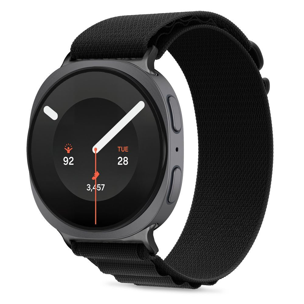 Samsung Galaxy Watch 8 / 9 / Classic (40 / 44 / 46mm) Tech-Protect Nylon Pro Urrem - Sort