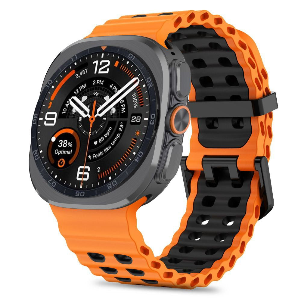 Samsung Galaxy Watch Ultra 2 / Ultra (47mm) Tech-Protect IconBand Pro Urrem - Orange / Sort
