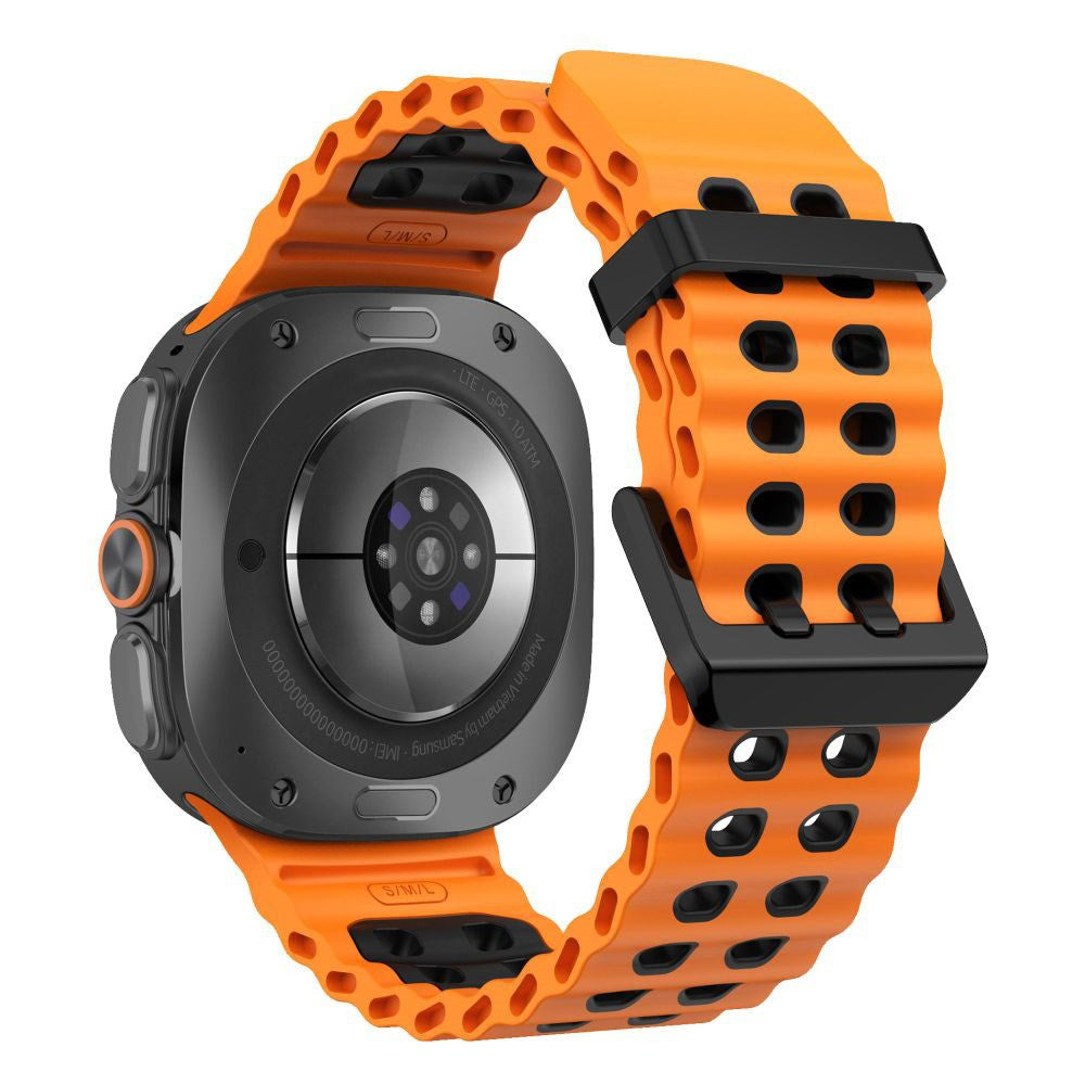 Samsung Galaxy Watch Ultra 2 / Ultra (47mm) Tech-Protect IconBand Pro Urrem - Orange / Sort