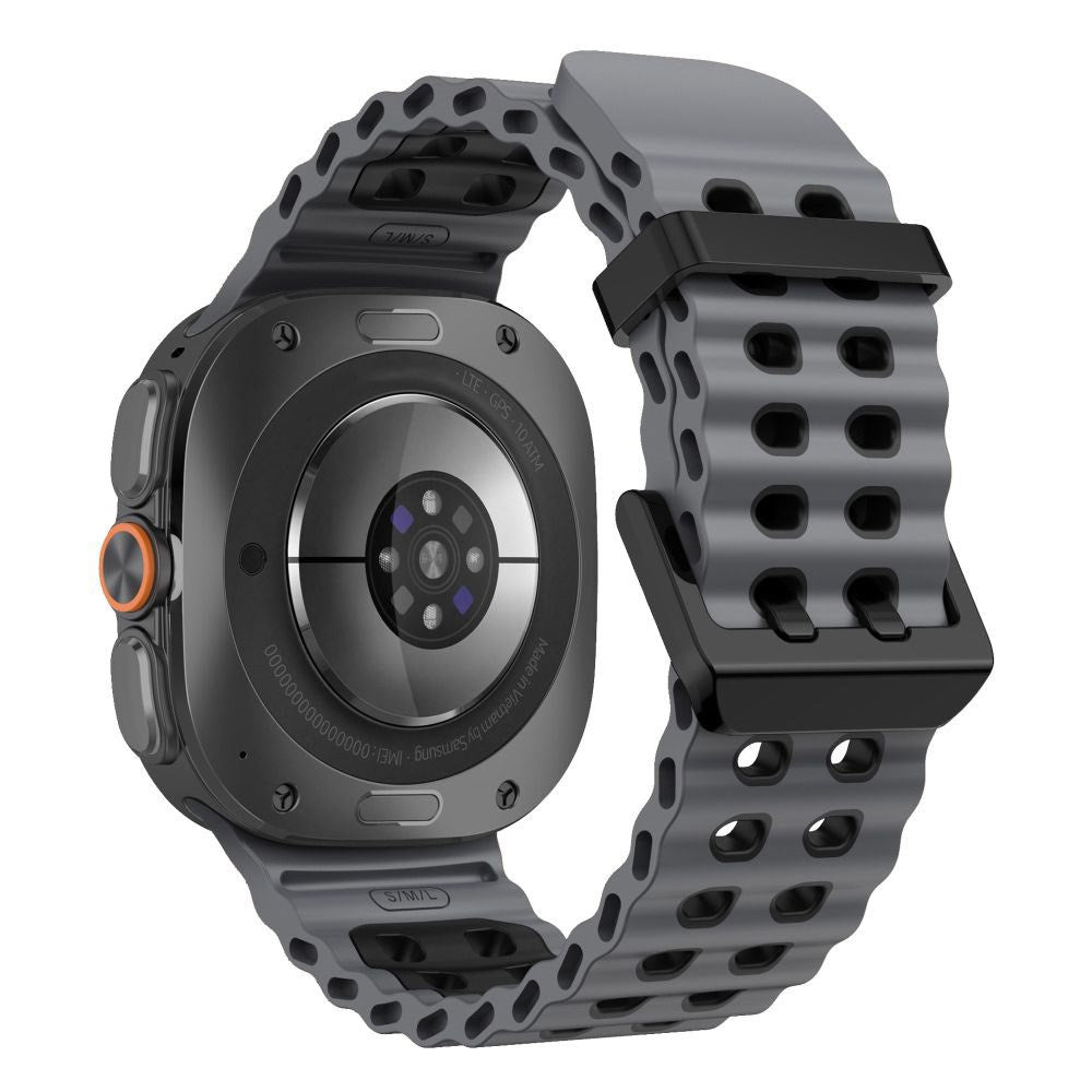 Samsung Galaxy Watch Ultra 2 / Ultra (47mm) Tech-Protect IconBand Pro Urrem - Grå / Sort