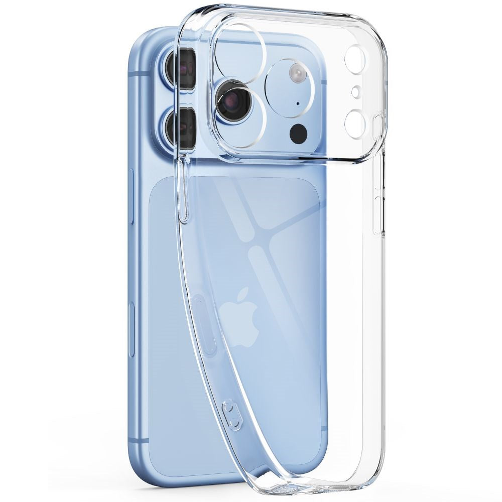 iPhone 18 Pro / 17 Pro Tech-Protect FlexAir Cover m. 2 stk. Skærmbeskyttelsesglas - Gennemsigtig