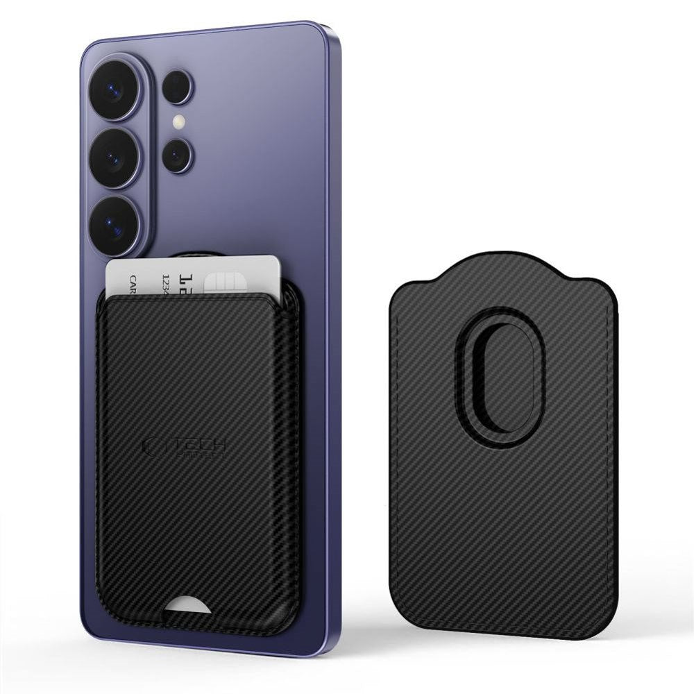 Tech-Protect MagWallet Universal Kortholder - MagSafe Kompatibel - Carbon