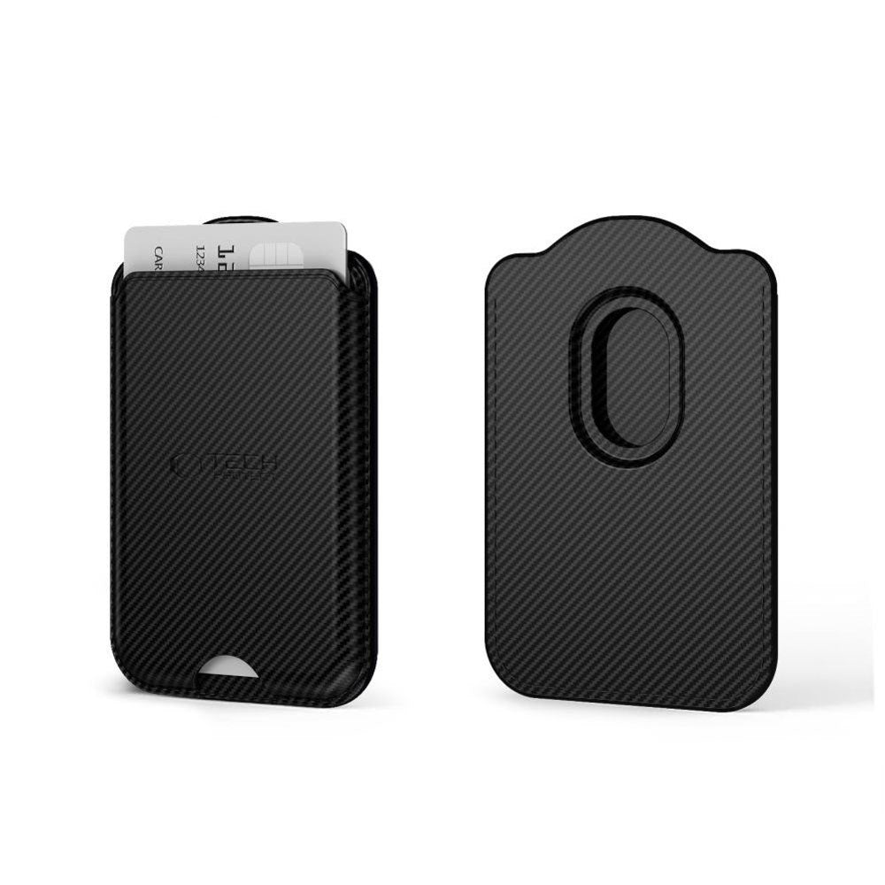 Tech-Protect MagWallet Universal Kortholder - MagSafe Kompatibel - Carbon