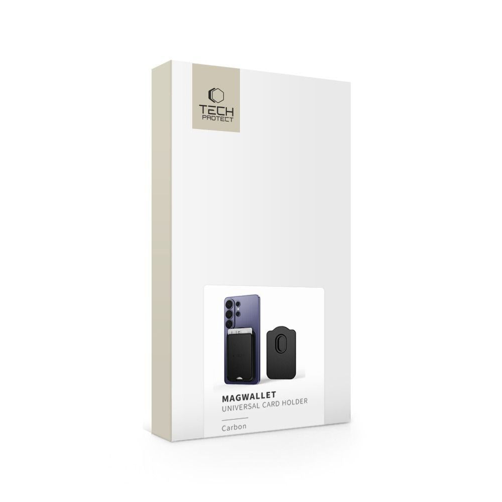Tech-Protect MagWallet Universal Kortholder - MagSafe Kompatibel - Carbon