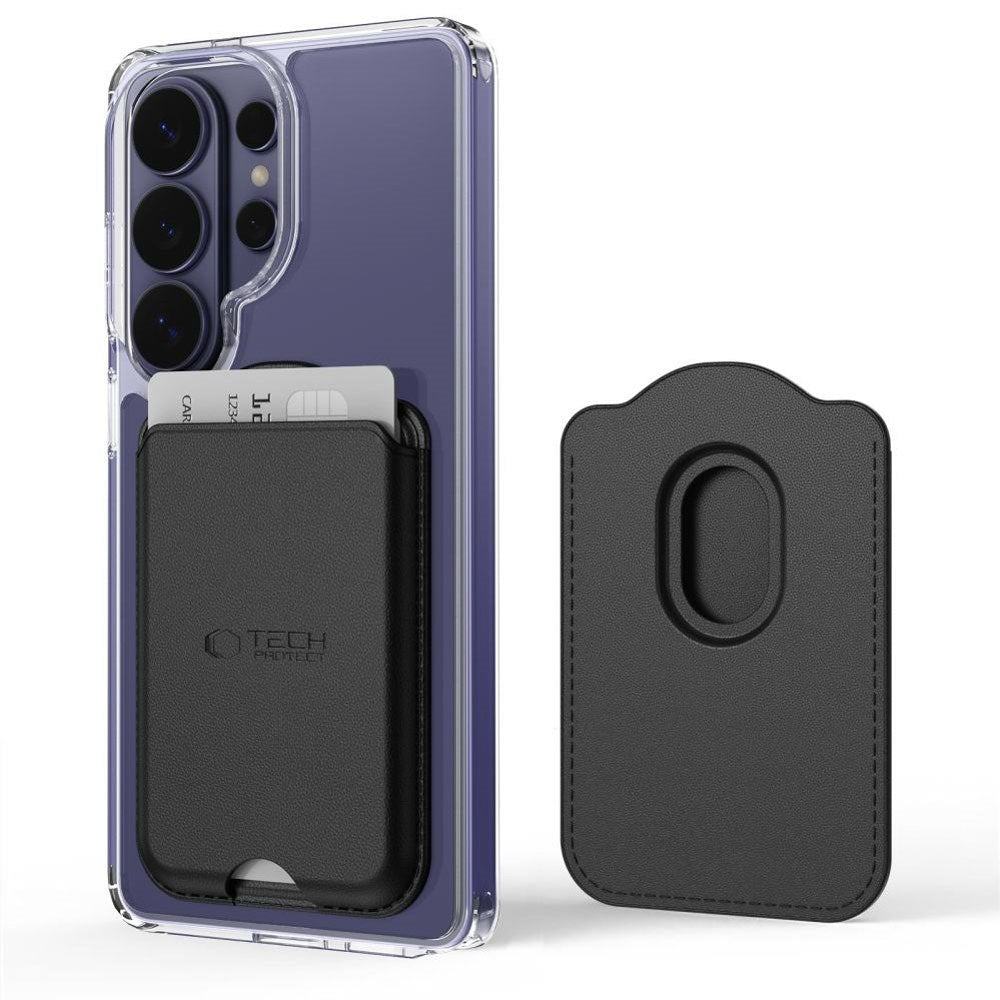 Tech-Protect MagWallet Universal Kortholder - MagSafe Kompatibel - Sort